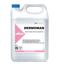 Sapone liquido Dermoman - fiorito - sporco medio - Alca - tanica da 5 L