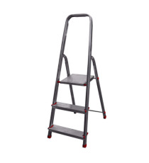 Scala domestica Stella Basic - 3 gradini - alluminio - Marchetti Scala domestica Stella Basic - 3 gradini - alluminio - Marchetti