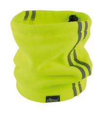 Scaldacollo - alta visibilità - taglia unica - pile - giallo fluo - U-Power