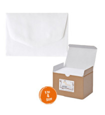 Scatola 100 buste bianche - Bristol - 75 x 112mm - Rex Sadoch Scatola 100 buste bianche - Bristol - 75 x 112mm - Rex Sadoch