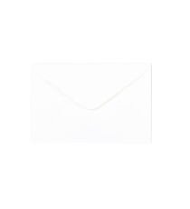 Scatola 100 buste bianche - Bristol - 7,5 x 11,2 cm - Rex Sadoch