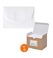 Scatola 100 buste bianche - Bristol - bianco - 90 x 140 mm - Rex Sadoch Scatola 100 buste bianche - Bristol - bianco - 90 x 140 mm - Rex Sadoch