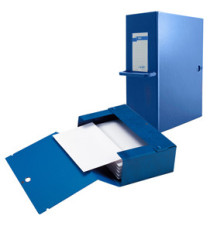 Scatola archivio Big - con maniglia - dorso 12 cm - 25 x 35 cm - blu - Sei Rota Scatola archivio Big - con maniglia - dorso 12 cm - 25 x 35 cm - blu - Sei Rota
