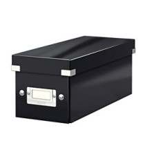 Scatola archivio Click & Store - per CD - 14,3x13,6x35,2 cm - nero - Leitz Scatola archivio Click & Store - per CD - 14,3x13,6x35,2 cm - nero - Leitz