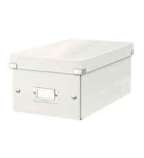 Scatola archivio Click & Store - per DVD - 20,6x14,7x35,2 cm - bianco - Leitz Scatola archivio Click & Store - per DVD - 20,6x14,7x35,2 cm - bianco - Leitz