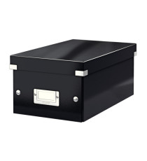 Scatola archivio Click & Store - per DVD - 20,6x14,7x35,2 cm - nero - Leitz Scatola archivio Click & Store - per DVD - 20,6x14,7x35,2 cm - nero - Leitz
