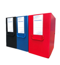 Scatola archivio con maniglia - dorso 16 cm - 25 x 35 cm - rosso - Starline