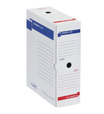 Scatola archivio Memory X120 - 25 x 35 cm - dorso 12 cm - bianco - Sei Rota