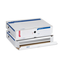 Scatola archivio Memory XL A3 - 30x42 cm - dorso 8 cm - bianco - Sei Rota Scatola archivio Memory XL A3 - 30x42 cm - dorso 8 cm - bianco - Sei Rota