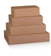 Scatola box per asporto linea Boite - 40x32x12 cm - avana - Scotton