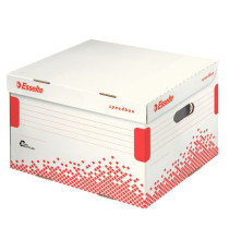 Scatola container Speedbox - Medium - 32,5x36,7cm - dorso 26,3 cm - Esselte Scatola container Speedbox - Medium - 32,5x36,7cm - dorso 26,3 cm - Esselte