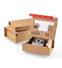 Scatola CP 067 - per spedizioni - C5 - 23 x 16,6 x 9 cm - cartone - avana - ColomPac Scatola CP 067 - per spedizioni - C5 - 23 x 16,6 x 9 cm - cartone - avana - ColomPac