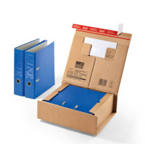 Scatola CP 067 - per spedizioni - C5 - 23 x 16,6 x 9 cm - cartone - avana - ColomPac