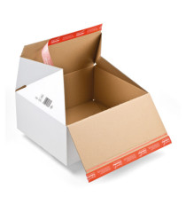 Scatola e-commerce pack - per spedizioni - 18,4 x 14,9 x 12,7 cm - cartone - bianco - ColomPac
