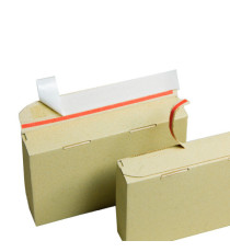 Scatola per spedizione Grass Box - A5 - 24 x 16,2 x 4 cm - grigio - Bong Packaging - conf. 50 pezzi