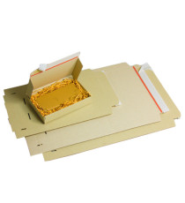 Scatola per spedizione Grass Box - A5 - 24 x 16,2 x 4 cm - grigio - Bong Packaging - conf. 50 pezzi