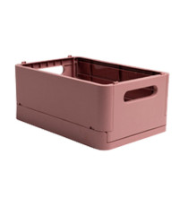 Scatola pieghevole The Smart Case midi Skandi - 27,6 x 18,8 x 12 cm - rosa antico - Exacompta Scatola pieghevole The Smart Case midi Skandi - 27,6 x 18,8 x 12 cm - rosa antico - Exacompta