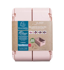 Scatola pieghevole The Smart Case mini Skandi - 18,8 x 13,8 x 9,5 cm - nude - Exacompta Scatola pieghevole The Smart Case mini Skandi - 18,8 x 13,8 x 9,5 cm - nude - Exacompta