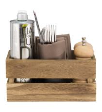 Scatola portamenù/accessori a cassetta - 11,6 x 24 x 14,2 cm - Securit