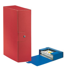 Scatola progetto Eurobox - dorso 10 cm - 25x35 cm - rosso - Esselte