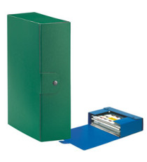 Scatola progetto Eurobox - dorso 10 cm - 25x35 cm - verde - Esselte