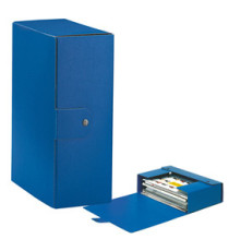 Scatola progetto Eurobox - dorso 12 cm - 25x35 cm - blu - Esselte Scatola progetto Eurobox - dorso 12 cm - 25x35 cm - blu - Esselte
