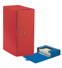 Scatola progetto Eurobox - dorso 15 cm - 25x35 cm - rosso - Esselte Scatola progetto Eurobox - dorso 15 cm - 25x35 cm - rosso - Esselte