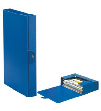 Scatola progetto Eurobox - dorso 4 cm - 25x35 cm - blu - Esselte Scatola progetto Eurobox - dorso 4 cm - 25x35 cm - blu - Esselte