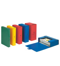 Scatola progetto Eurobox - dorso 4 cm - 25x35 cm - blu - Esselte Scatola progetto Eurobox - dorso 4 cm - 25x35 cm - blu - Esselte