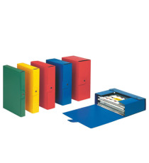 Scatola progetto Eurobox - dorso 4 cm - 25x35 cm - blu - Esselte Scatola progetto Eurobox - dorso 4 cm - 25x35 cm - blu - Esselte