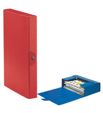 Scatola progetto Eurobox - dorso 4 cm - 25x35 cm - rosso - Esselte Scatola progetto Eurobox - dorso 4 cm - 25x35 cm - rosso - Esselte