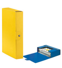 Scatola progetto Eurobox - dorso 6 cm - 25x35 cm - giallo - Esselte Scatola progetto Eurobox - dorso 6 cm - 25x35 cm - giallo - Esselte