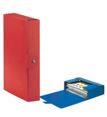 Scatola progetto Eurobox - dorso 6 cm - 25x35 cm - rosso - Esselte Scatola progetto Eurobox - dorso 6 cm - 25x35 cm - rosso - Esselte