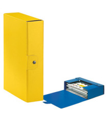 Scatola progetto Eurobox - dorso 8 cm - 25x35 cm - giallo - Esselte Scatola progetto Eurobox - dorso 8 cm - 25x35 cm - giallo - Esselte