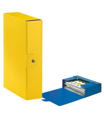 Scatola progetto Eurobox - dorso 8 cm - 25x35 cm - giallo - Esselte Scatola progetto Eurobox - dorso 8 cm - 25x35 cm - giallo - Esselte