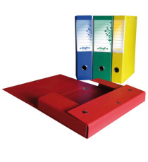 Scatola progetto KingPro - con portaetichetta - dorso 8 cm - rosso - Starline Scatola progetto KingPro - con portaetichetta - dorso 8 cm - rosso - Starline