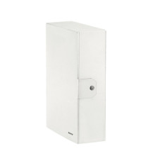 Scatola progetto WOW - dorso 10 cm - bianco metallizzato - Leitz Scatola progetto WOW - dorso 10 cm - bianco metallizzato - Leitz