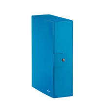 Scatola progetto WOW - dorso 10 cm - blu metallizzato - Leitz