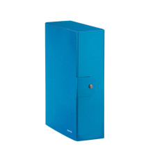 Scatola progetto WOW - dorso 10 cm - blu metallizzato - Leitz