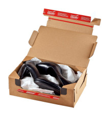 Scatola Return Box CP 069 - S - 28,2 x 19,1 x 9 cm - cartone - avana - ColomPac