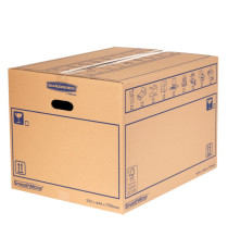 Scatola SmoothMove - per traslochi - standard - 100 L - cartone - Bankers Box