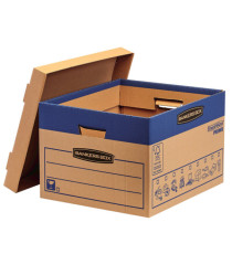 Scatola SmoothMove Prime Fastfold - per traslochi - 47 L - cartone - Bankers Box