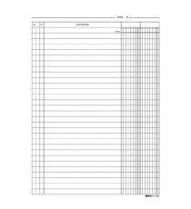 Schede - 2 colonne - 24x17 cm (verticale) - Edipro - bianco - conf. 100 pezzi Schede - 2 colonne - 24x17 cm (verticale) - Edipro - bianco - conf. 100 pezzi