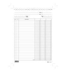 Schede - 3 colonne - 29,7x21 cm (verticale) - Edipro - bianco - conf. 100 pezzi Schede - 3 colonne - 29,7x21 cm (verticale) - Edipro - bianco - conf. 100 pezzi