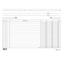 Schede - 3 colonne - 17 x 24 cm orizzontale - Edipro - conf. 100 pezzi