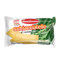 Schiacciatella al rosmarino - monoporzione 35 gr - Forno Damiani - conf. 50 pezzi Schiacciatella al rosmarino - monoporzione 35 gr - Forno Damiani - conf. 50 pezzi