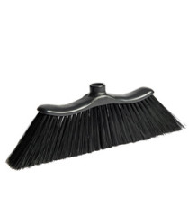 Scopa Onda - per interni - 37 x 4 x 12 cm - nero - PerfettoFactory