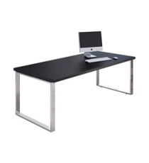 Scrivania direzionale Prestige Metal - 210 x 90 x 74 cm - nero venato Scrivania direzionale Prestige Metal - 210 x 90 x 74 cm - nero venato