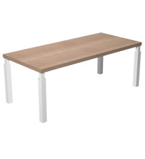 Scrivania direzionale Prestige Quadro - 210 x 90 cm - ciliegio arabis/bianco Scrivania direzionale Prestige Quadro - 210 x 90 cm - ciliegio arabis/bianco