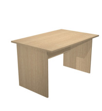 Scrivania Easy - lineare - 120 x 80 x 72 cm - rovere Scrivania Easy - lineare - 120 x 80 x 72 cm - rovere